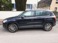 Gebraucht VW Tiguan Team 150 PS (110 kW) 2010 Schwarz SUV