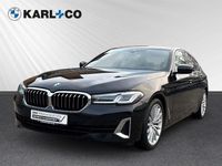 Gebraucht BMW 530 Luxury Line 286 PS (210 kW) 2022 Black sapphire metallic (schwarz) Limousine