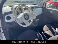 Gebraucht Fiat 500 Lounge 69 PS (50 kW) 2014 Bianco bianco/ bossa nova/calc Kleinwagen