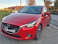 Gebraucht Mazda 2 Edition 90 PS (66 kW) 2015 Rot Kleinwagen