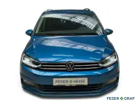 Gebraucht VW Touran Highline 150 PS (110 kW) 2023 Caribbean blue metallic Van / Kleinbus