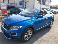 Gebraucht VW T-Roc Cabriolet 150 PS (110 kW) 2020 Blau Cabrio