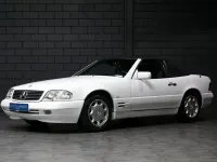 Gebraucht Mercedes SL320 231 PS (169 kW) 1998 Weiß Cabrio