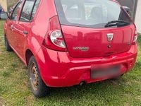 Gebraucht Dacia Sandero 75 PS (55 kW) 2009 Rot Kleinwagen