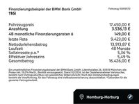 Gebraucht BMW 116 Efficient Dynamics 109 PS (80 kW) 2023 Schwarz (schwarz) Kleinwagen