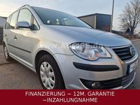 Gebraucht VW Touran Conceptline 102 PS (75 kW) 2008 Silber Van / Kleinbus