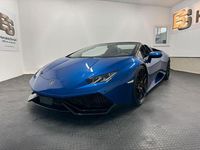 Second-hand Lamborghini Huracán 610 CP (448 kW) 2016 Albastru Cabrio