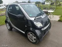 Gebraucht Smart ForTwo Cabrio 61 PS (44 kW) 2001 Schwarz Cabrio