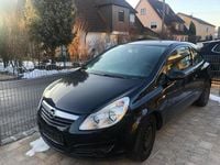 Gebraucht Opel Corsa 60 PS (44 kW) 2007 Schwarz Kleinwagen