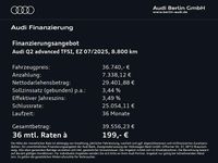 Second-hand Audi Q2 Advanced Plus 150 CP (110 kW) 2025 Albastru SUV