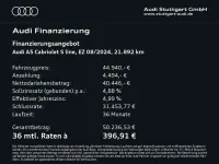 Gebraucht Audi A5 Cabriolet S-Line 204 PS (150 kW) 2024 Mythosschwarz metallic Cabrio