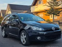 Gebraucht VW Golf VII Match 105 PS (77 kW) 2013 Schwarz Kombi