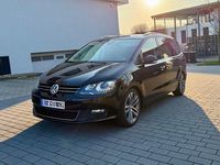 Gebraucht VW Sharan 150 PS (110 kW) 2018 Schwarz Van / Kleinbus