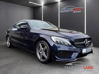 Gebraucht Mercedes C180 AMG line 156 PS (114 kW) 2017 Blau Coupé