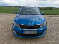 Gebraucht Skoda Fabia Ambition 95 PS (69 kW) 2018 Blau Kombi