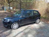 Gebraucht Ford Fiesta 2008 Schwarz Kleinwagen