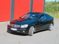 Używany Mercedes CLC200 184 KM (135 kW) 2009 Czarny Hatchback