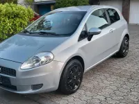 Gebraucht Fiat Punto 77 PS (56 kW) 2008 Silber Kleinwagen