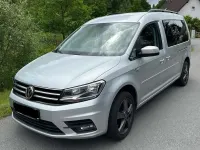 Gebraucht VW Caddy Maxi 102 PS (75 kW) 2016 Silber Van / Kleinbus