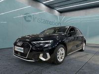 Gebraucht Audi A3 Advanced 150 PS (110 kW) 2023 Schwarz Limousine