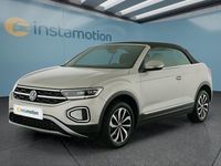 Gebraucht VW T-Roc Cabriolet 150 PS (110 kW) 2023 Schwarz Cabrio