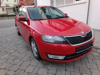 Brugt Skoda Rapid Ambition 90 HK (66 kW) 2016 Rød Hatchback