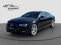 Gebraucht Audi A5 Sportback S-Line 190 PS (139 kW) 2016 Schwarz Kleinwagen