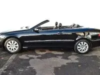Gebraucht Mercedes CLK200 Elegance 184 PS (135 kW) 2009 Schwarz Cabrio