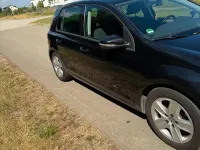 Gebraucht VW Golf VI 2009 Schwarz Kleinwagen