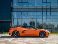 Gebraucht Chevrolet Corvette 481 PS (353 kW) 2023 Orange Cabrio