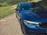 Gebraucht BMW 520 M Sport 190 PS (139 kW) 2020 Blau Kombi