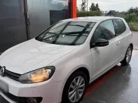 Gebraucht VW Golf VI 86 PS (63 kW) 2011 Weiß Limousine