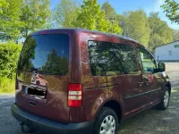 Gebraucht VW Caddy 102 PS (75 kW) 2012 Rot Van / Kleinbus