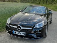 Gebraucht Mercedes SLC200 AMG line 184 PS (135 kW) 2017 Schwarz Cabrio