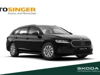 Gebraucht Skoda Superb Essence 150 PS (110 kW) 2025 Ebony schwarz metallic Kombi