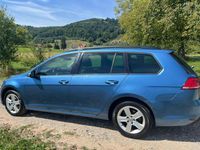 Gebraucht VW Golf VII 105 PS (77 kW) 2014 Blau Kombi