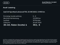 Gebraucht Audi A3 Advanced Plus 150 PS (110 kW) 2025 Navarrablau metallic Limousine