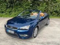 Gebraucht Ford Focus Cabriolet Titanium 145 PS (106 kW) 2007 Blau Cabrio