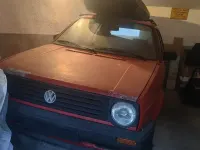 Gebraucht VW Golf II 1990 Rot Kleinwagen