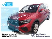 Gebraucht VW T-Cross 95 PS (69 kW) 2025 Rot SUV