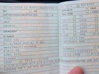 Second-hand Ford C-MAX 109 CP (80 kW) 2008 Negru Monovolum