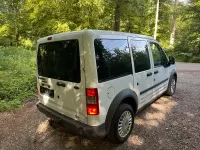 Gebraucht Ford Tourneo Connect 90 PS (66 kW) 2008 Weiß Van / Kleinbus