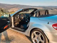 Gebraucht Mercedes SLK350 272 PS (200 kW) 2004 Silber Cabrio