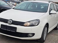 Gebraucht VW Golf VI Trendline 105 PS (77 kW) 2011 Weiß Kleinwagen