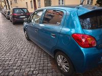 Gebraucht Mitsubishi Space Star Plus 71 PS (52 kW) 2015 Blau Kleinwagen