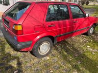 Gebraucht VW Golf II 70 PS (51 kW) 1991 Rot Kleinwagen