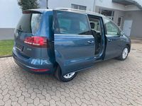 Gebraucht VW Sharan Allstar 150 PS (110 kW) 2015 Blau Van / Kleinbus