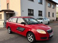 Gebraucht Skoda Fabia 80 PS (58 kW) 2010 Rot Kombi
