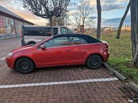 Gebraucht VW Golf Cabriolet 105 PS (77 kW) 2012 Rot Cabrio