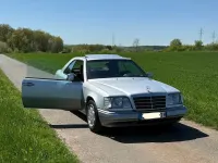 Używany Mercedes E220 150 KM (110 kW) 1997 Srebrny Coupe